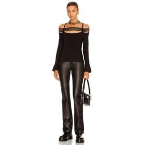 Jonathan Simkhai Sarah Compact Rib NWT‎ Top Size XS